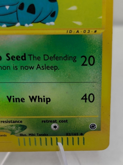 Pokemon TCG Ivysaur Expedition Base Set Reverse Holo Uncommon Card 82/165 MP - Image 4