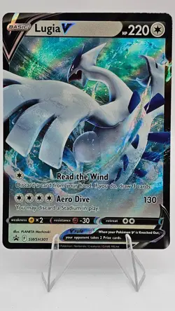 Lugia V - SWSH301 - SWSH: Sword & Shield Promo Cards (SWSD) - Image 1