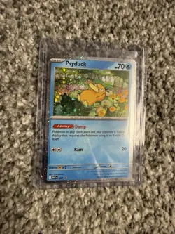 Psyduck (Cosmos Holo) Mega Evolution Promo SVP 007 Pokemon Card NM - Image 2