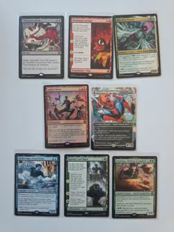 MTG Spider Man Lot - Mythic - Rare - Holo - Mint - Image 1