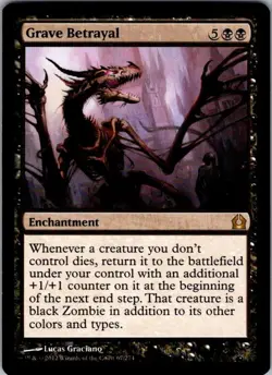 Magic The Gathering Grave Betrayal RTR 67 NM - Image 1