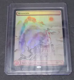 Mountain (1402) Secret Lair Drop Foil mtg - Image 1