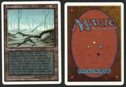 ***French German Swamp Giant Spider White Border Back Test Print*** MTG Summer - Image 1