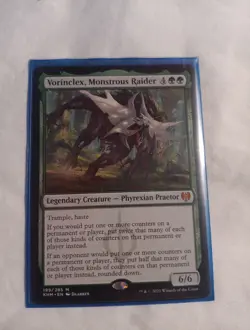 MTG Vorinclex, Monstrous Raider Kaldheim Regular Mythic NM 199/285 - Image 1