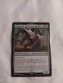 MTG Vorinclex, Monstrous Raider Kaldheim Regular Mythic NM 199/285 - Image 2