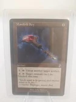 MTG Magic the Gathering Manifold Key Time Spiral Remastered #398 NM - Image 1