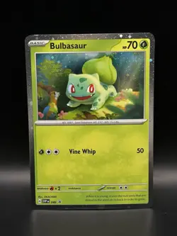 Bulbasaur 046 - Pokemon Scarlet & Violet Black Star Promo Card - NM - Image 1