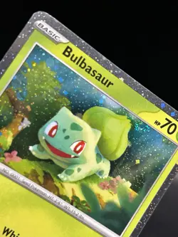 Bulbasaur 046 - Pokemon Scarlet & Violet Black Star Promo Card - NM - Image 2