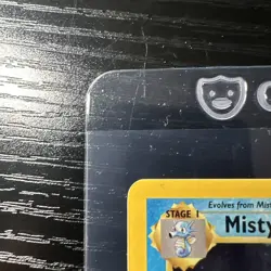 Misty’s Seadra Holo Rare 1st Edition Gym Heroes 9/132 WOTC Vintage Pokemon MINT - Image 3
