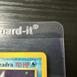 Misty’s Seadra Holo Rare 1st Edition Gym Heroes 9/132 WOTC Vintage Pokemon MINT - Image 4