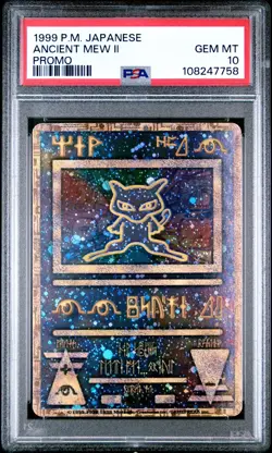 Pokemon Ancient Mew CORRECTED Japanese Promo PSA 10 Gem Mint - Image 1