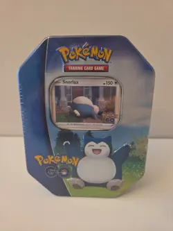 Pokemon TCG Pokemon GO Tin New & Factory Sealed Snorlax - Image 1