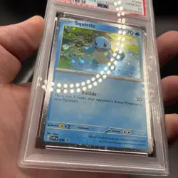 2023 POKEMON SVP EN-SV BLACK STAR PROMO 151 POSTER COLL #048 SQUIRTLE PSA 10 - Image 2