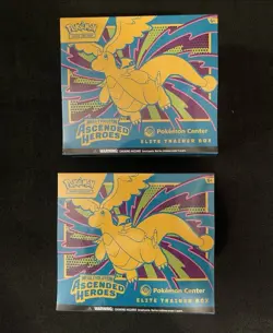 Pokemon Center ETB Ascended Heroes Lot of 2 - With protective case! - Image 1