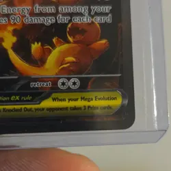 Pokemon Mega Charizard X EX Stage 2 Holo 125/094 Phantasmal Flames 360 HP Rare - Image 5