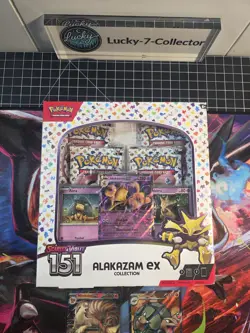 Pokemon TCG: Scarlet & Violet-151 Alakazam ex Collection Box NEW sealed! 820650855269 - Image 2