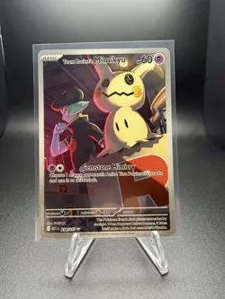 Pokemon TCG Ascended Heroes Team Rocket’s Mimikyu 238/217 Illustration Rare NM - Image 1