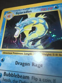 Pokemon TCG Gyarados 7/130 Base Set 2 Holo Rare - Image 2