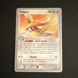 Pokemon Pidgeot 10/112 World Championship Decks Rare Stage 2 HP100 2006 Regular - Image 1