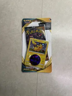 2 Mystery Power Cubes With 2 Blister Packs 1 Pikachu Darkness Ablaze All Sealed - Image 3