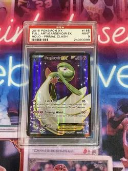 2015 Pokemon XY Primal Clash Gardevoir EX Holo Full Art #155 PSA 9 - Image 1