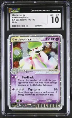 CGC 10 GARDEVOIR EX 96 HOLO EX SANDSTORM POKEMON GEM MINT - Image 1