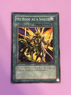 My Body As A Shield MFC-092 Magician's Force Unlimited Yu-Gi-Oh Card - Image 1