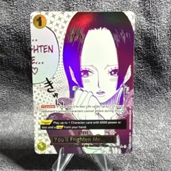 You'll Frighten Me... Boa Hancock Event ALT Art Foil One Piece CCG Card OP14-118 - Image 4