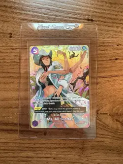 One Piece Ms. All Sunday OP04-064 Special Alt. NM. English, Wings Of The Captain - Image 1