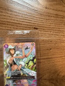 One Piece Ms. All Sunday OP04-064 Special Alt. NM. English, Wings Of The Captain - Image 3