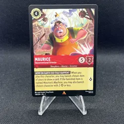 Maurice Unconventional Inventor Disney Lorcana Archarize Island EN7 Regu 138/204 - Image 3