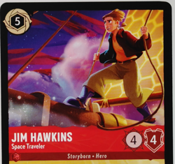 Jim Hawkins - Space Traveler - Into the Inklands - 109/204 - Lorcana - U Pick - Image 1