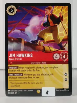 Jim Hawkins - Space Traveler - Into the Inklands - 109/204 - Lorcana - U Pick - Image 2