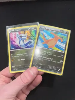 Dragonite Dratini Lot Pokemon Card Collection Holos Rare Bangers Reverse - Image 1