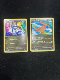 Dragonite Dratini Lot Pokemon Card Collection Holos Rare Bangers Reverse - Image 2