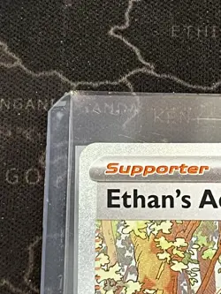 Pokemon TCG Destined Rivals Ethan's Adventure Full Art Trainer Card 236/182 SIR - Image 2