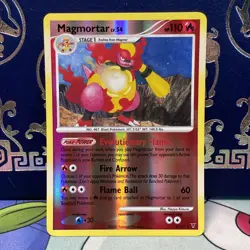 NM MINT Magmortar 6/147 D&P Supreme Victors Reverse Holo Rare Pokemon Card - Image 1