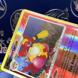 NM MINT Magmortar 6/147 D&P Supreme Victors Reverse Holo Rare Pokemon Card - Image 3