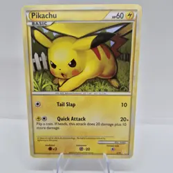 Pokemon Pikachu Basic Card 2/30 Regular Finish 2010 Nintendo - Image 1