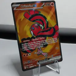 Pokemon TCG Oricorio EX 110/094 PFL Full Art Basic 190 HP Fire Holo Card - Image 2