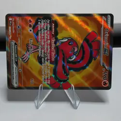 Pokemon TCG Oricorio EX 110/094 PFL Full Art Basic 190 HP Fire Holo Card - Image 4