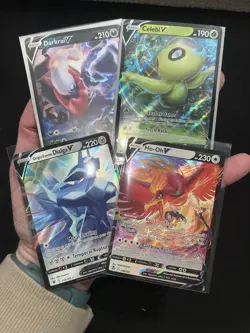 Lot Pokemon Card Collection V Holos Rare Bangers Full Arts NM - Image 1