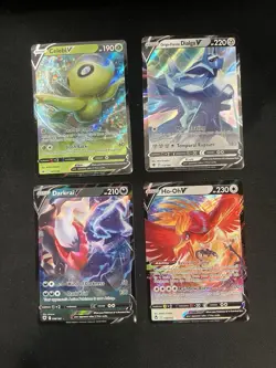 Lot Pokemon Card Collection V Holos Rare Bangers Full Arts NM - Image 2