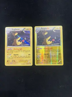 Ampharos Lot Pokemon Card Collection Holos Rare Bangers Reverse - Image 2