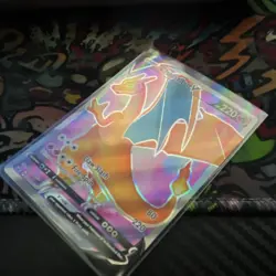 2020 Pokemon Charizard V SWSH050 Base Set Holo Rare Holo Trading Card - Image 3