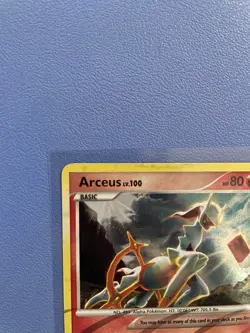 Arceus Lv.100 AR3 Holo Rare Pokemon Card - Lightly Played - Image 2