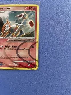 Arceus Lv.100 AR3 Holo Rare Pokemon Card - Lightly Played - Image 4