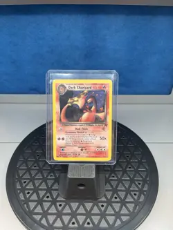 Pokemon Dark Charizard Team Rocket Holo Rare 4/82 80 HP English Card - Image 3