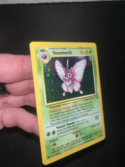 Venomoth 13/64 - Holo Jungle Rare Pokemon Card Wotc - Image 4