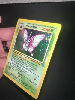 Venomoth 13/64 - Holo Jungle Rare Pokemon Card Wotc - Image 5